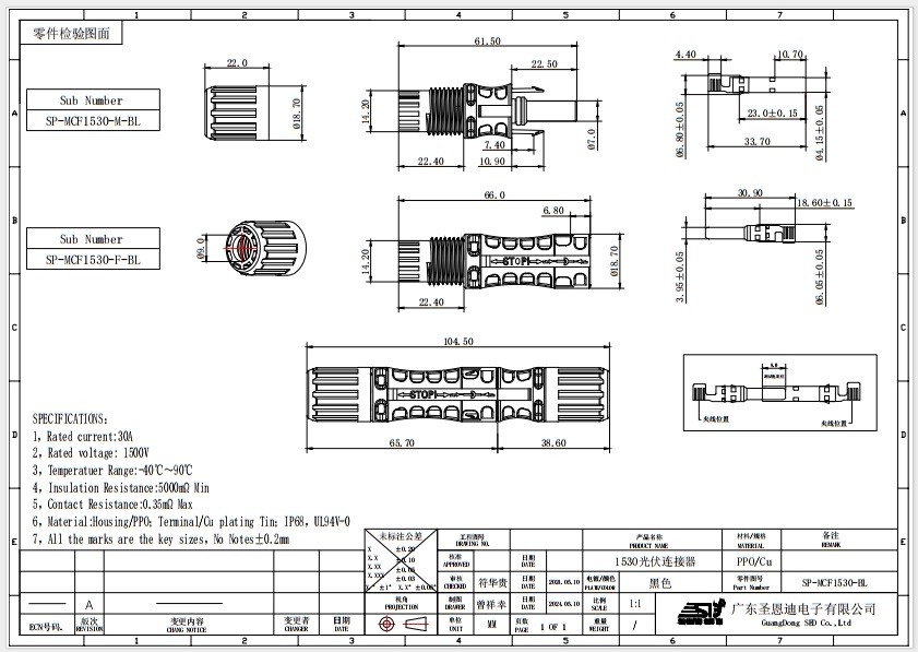 1530名稱:1530光伏連接器 圣恩迪插頭 光伏連接器.png 1530名稱:1530光伏連接器 圣恩迪插頭 光伏連接器.png